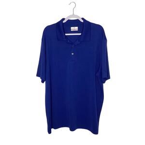 Grand Slam Royal Blue Performance Polo Shirt XXL